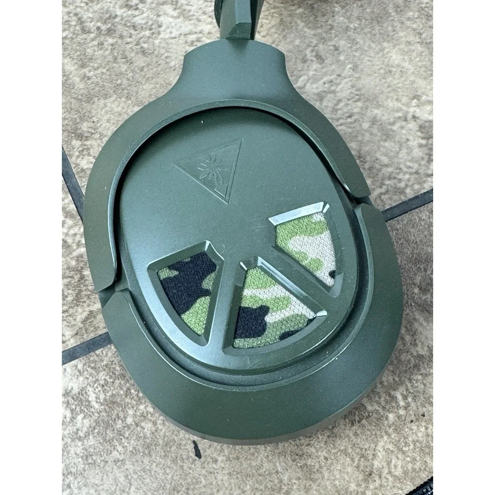 Turtle Beach Recon Camo Green Headband Headsets for Multi-Platform